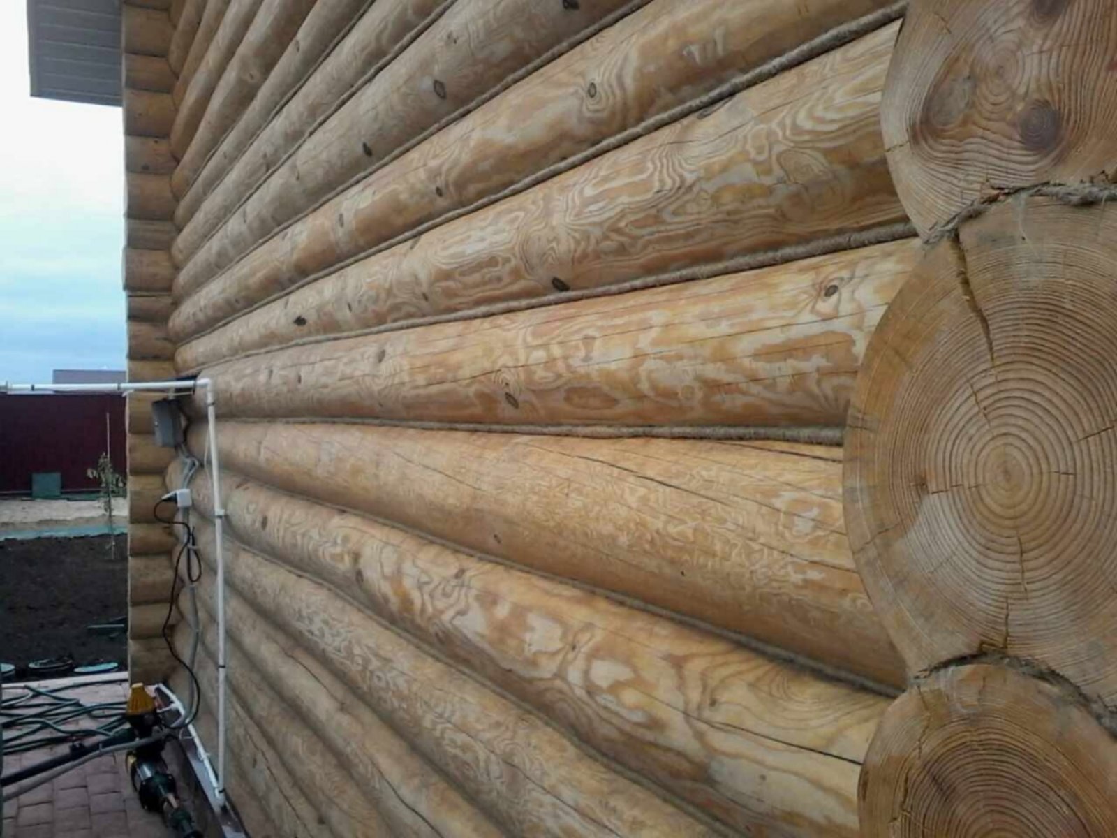 Внешняя отделка деревянного дома